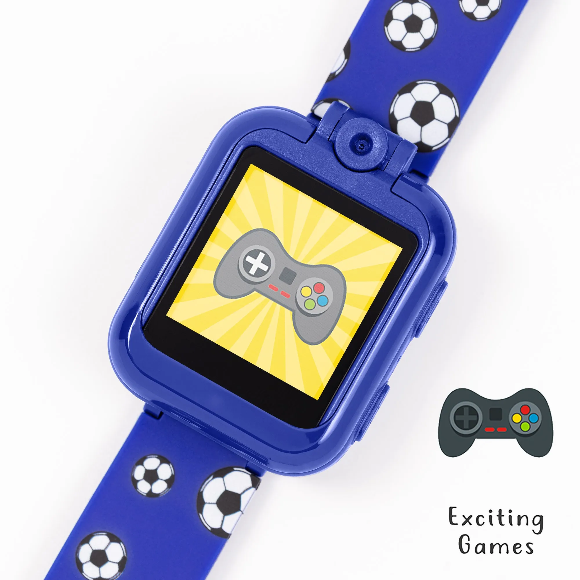 Tikkers Blue Football Interactive Watch & Headphone Set