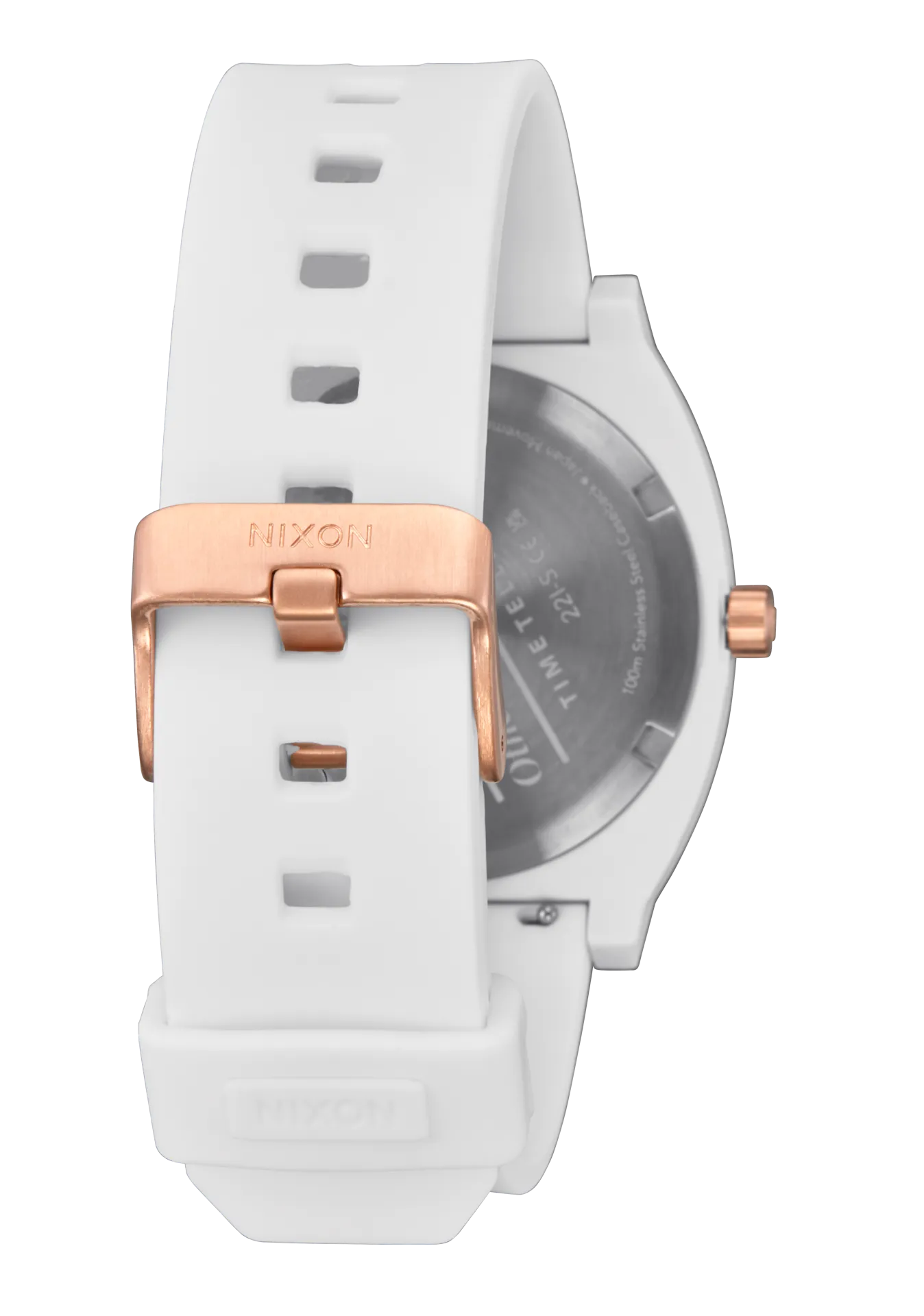 Time Teller OPP - White / Rose Gold