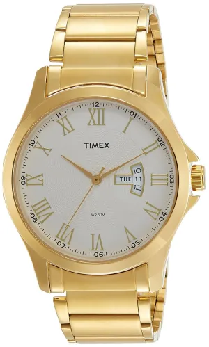 Timex Silver Dial Men Analog Watch - TW000X112