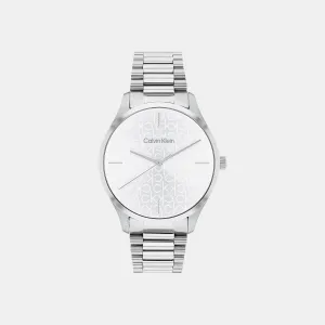 Unisex Silver Analog Stainless Steel Watch 25200168