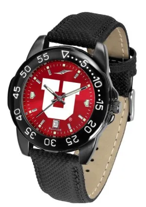 Utah Utes Men's Fantom Bandit AnoChrome Watch