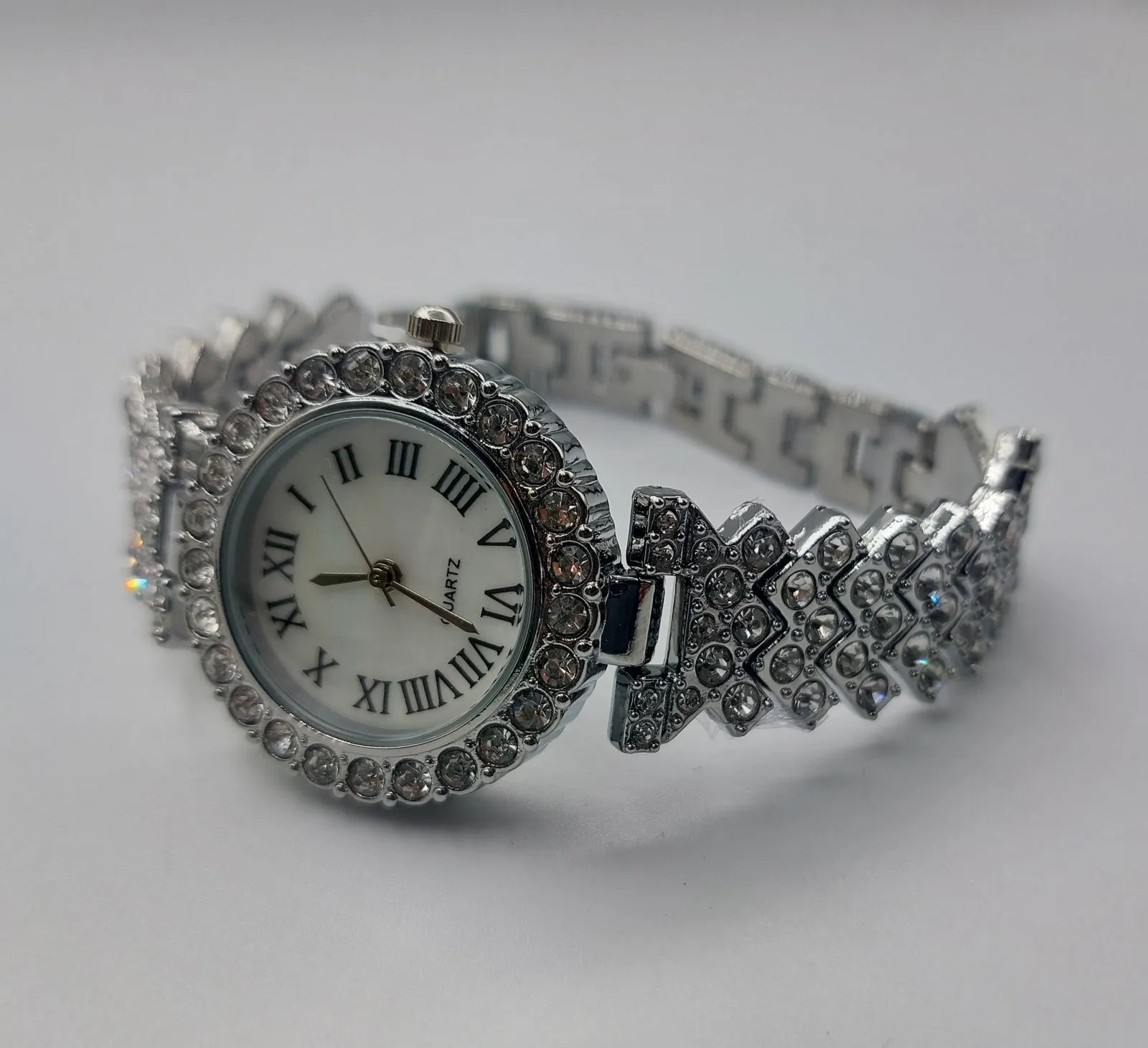 W3815 - Roman Style Diamond Ladies Watch