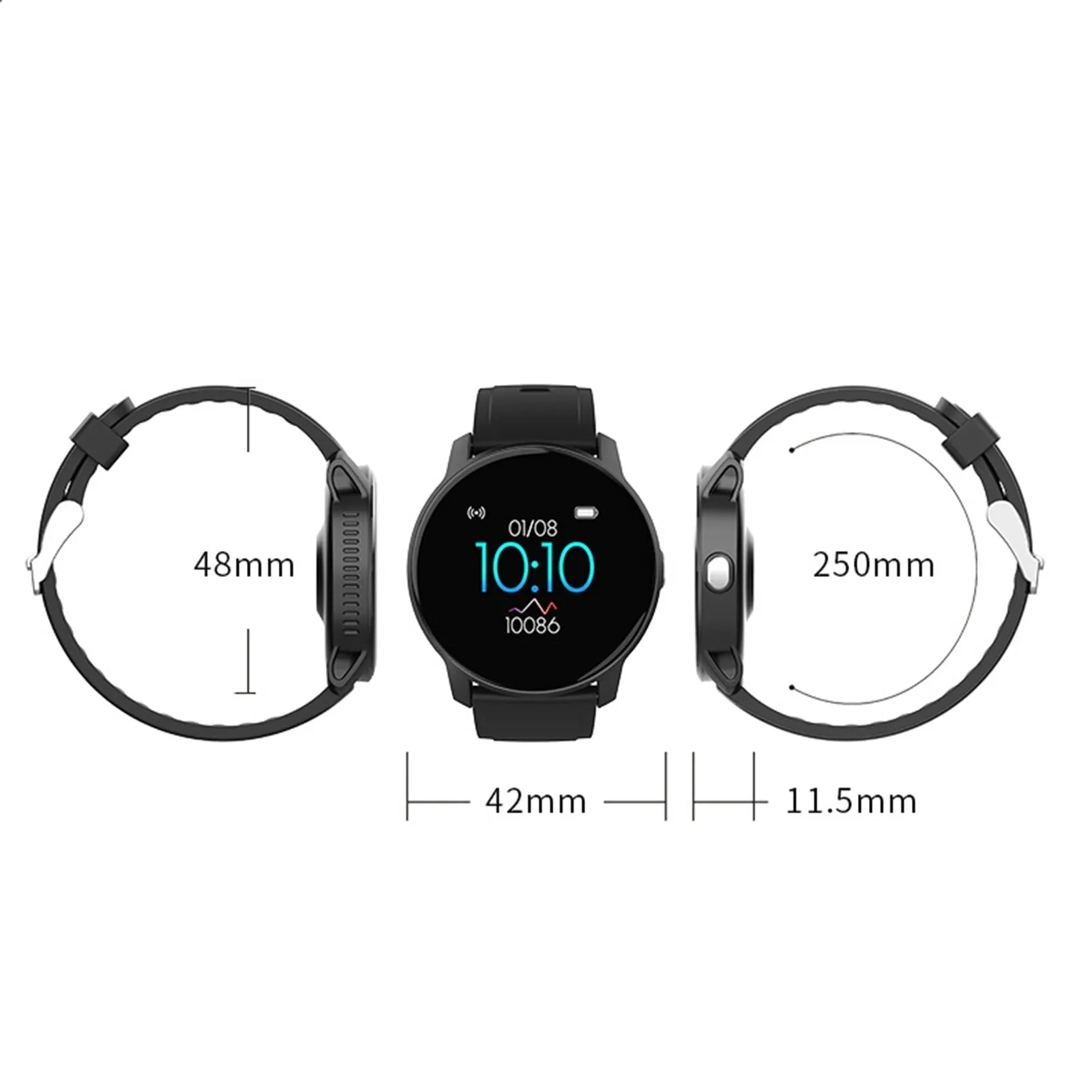 W9 Multi-functional Health Smart Watch (Android and IOS Compatible)