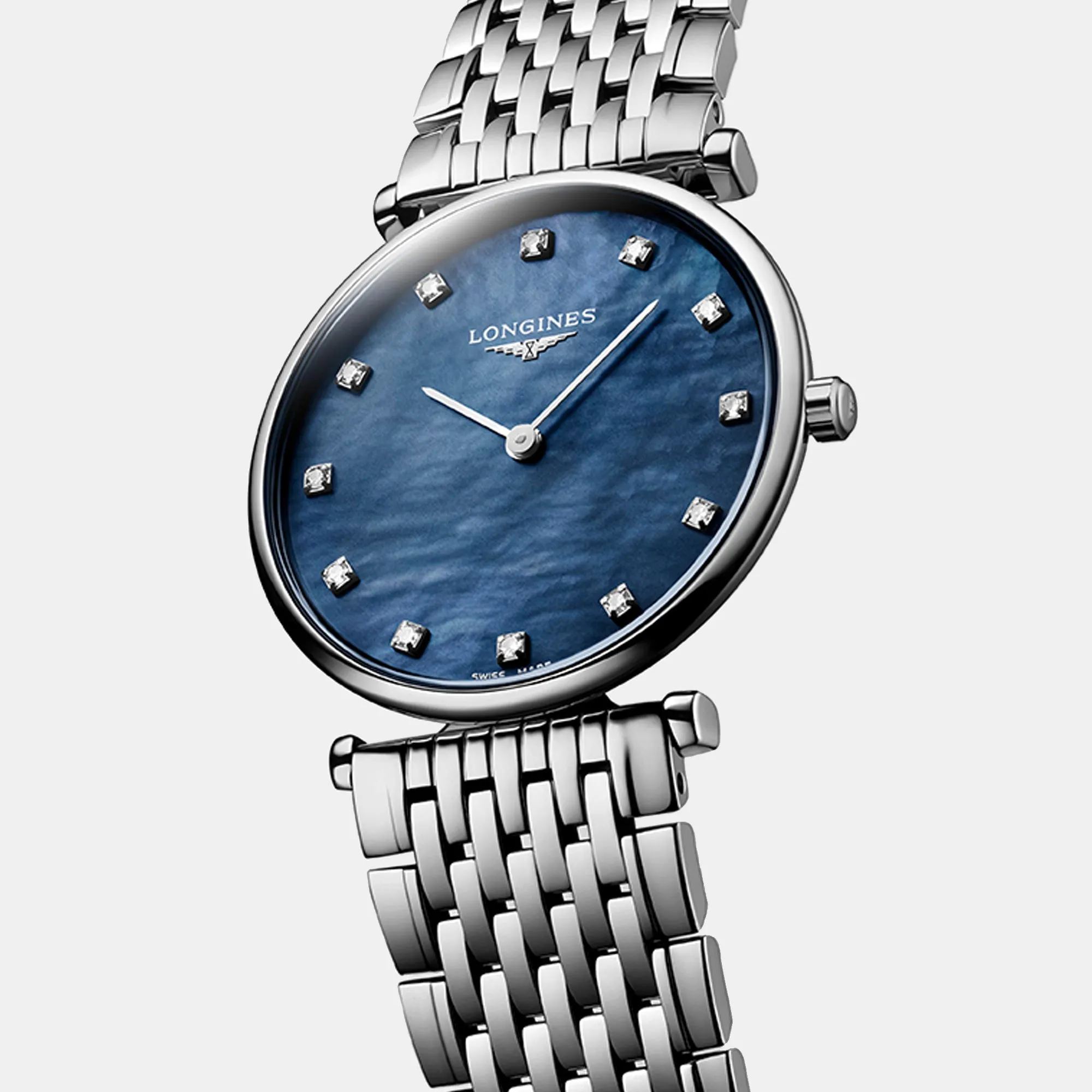 Women Blue Analog Stainless steel Watch L45124816