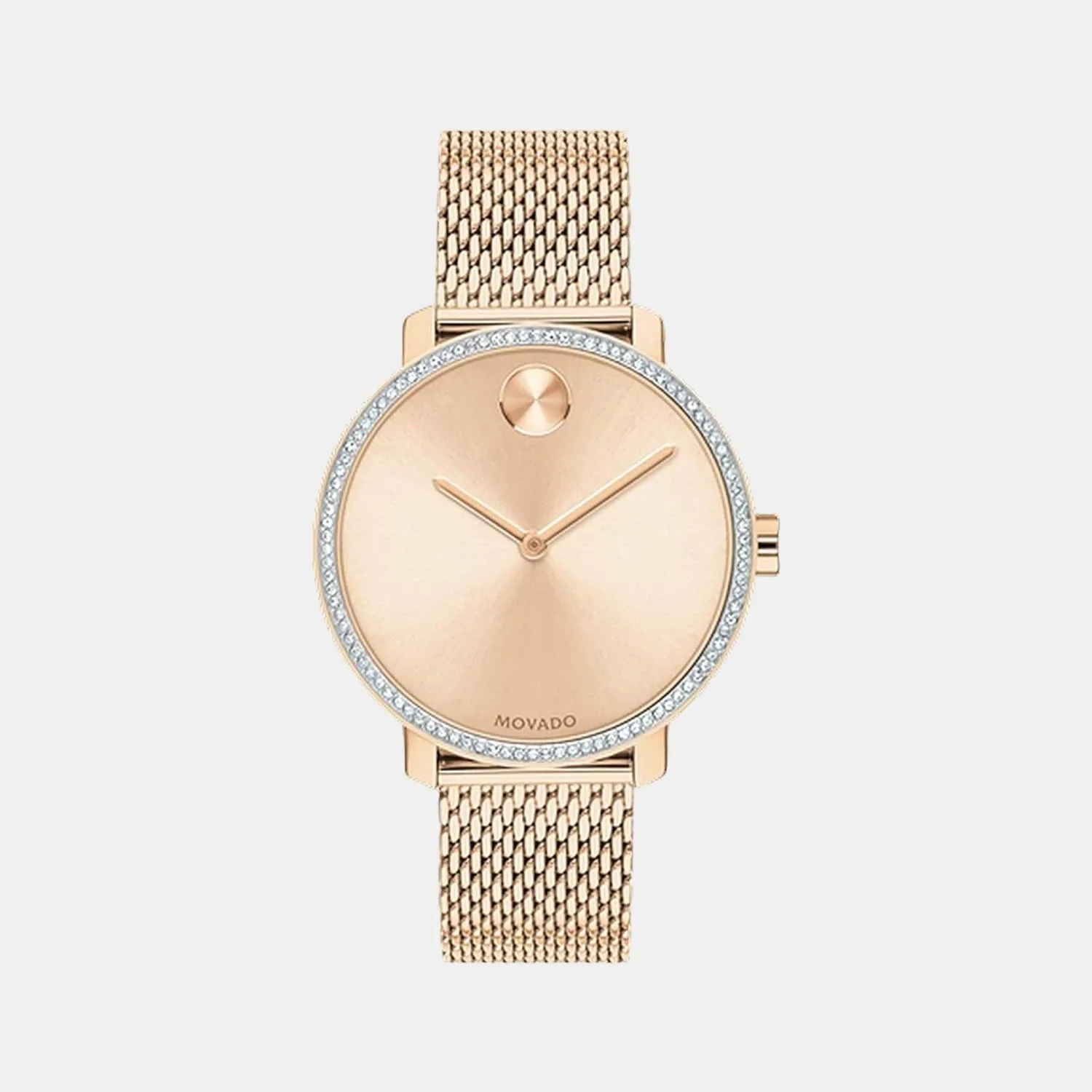 Women's Rose Gold Analog Stainless Steel Watch 3600657