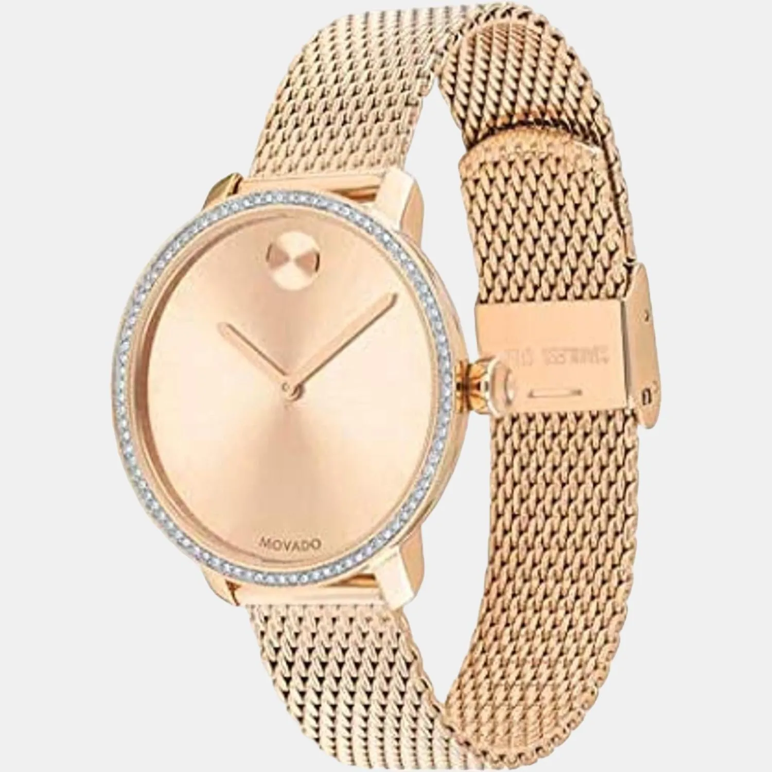 Women's Rose Gold Analog Stainless Steel Watch 3600657