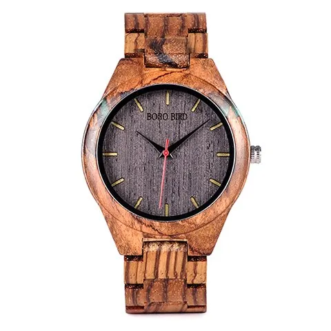 Zebra Luxury Wooden Watch